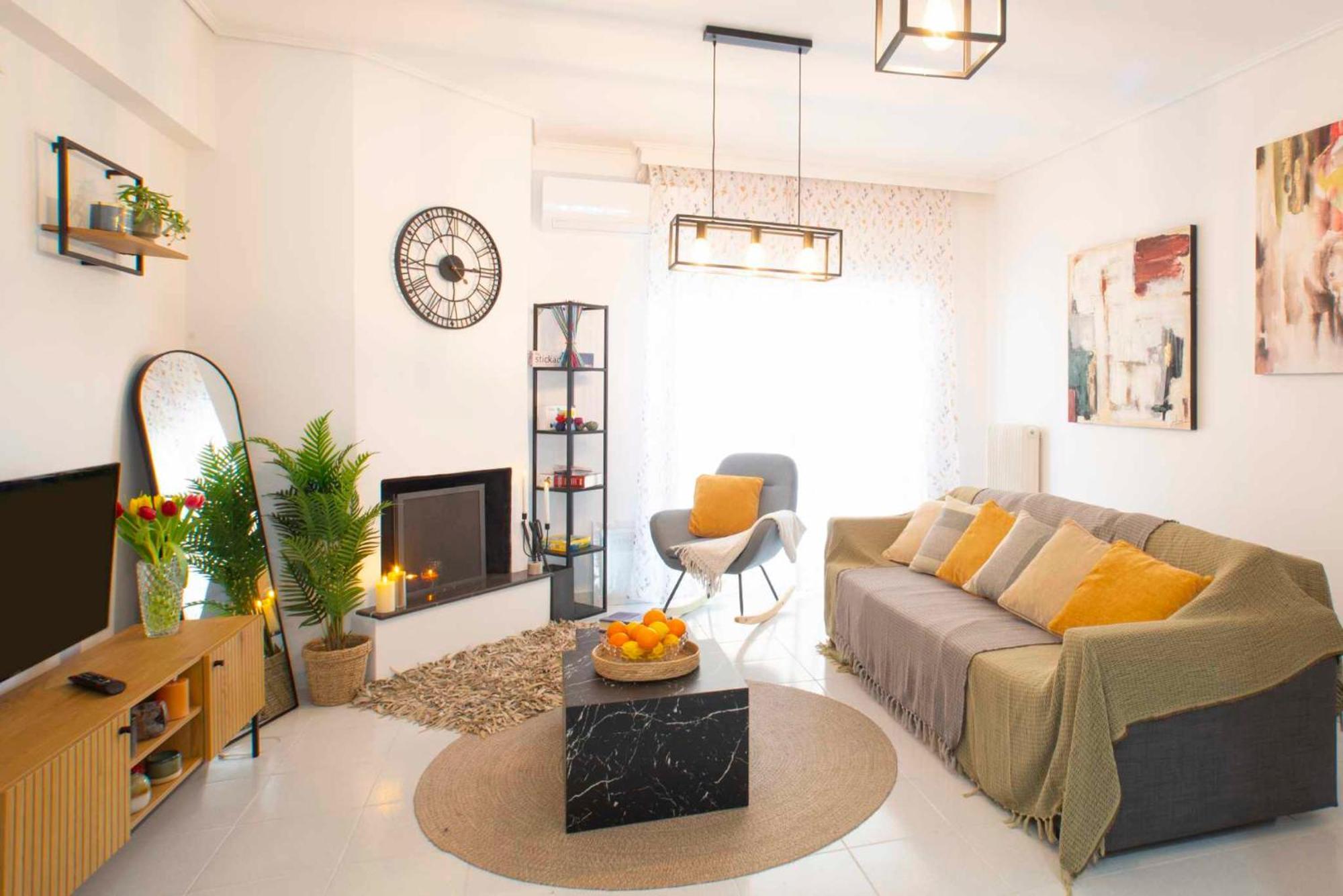 Top Floor Apartment In คัลกิดา ภายนอก รูปภาพ