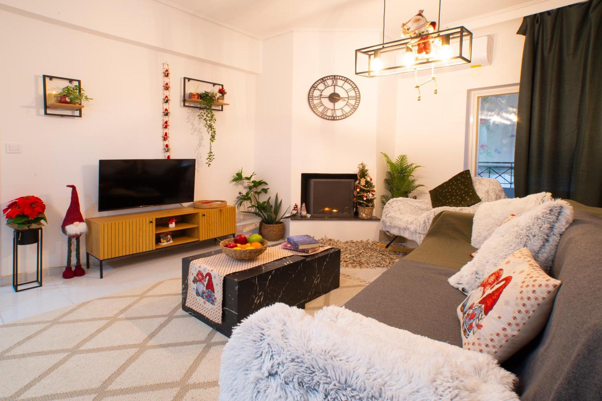 Top Floor Apartment In คัลกิดา ภายนอก รูปภาพ